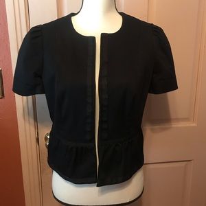 Cropped Short Sleeve Jacket